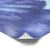 Early morning on the Fjord Poster (Ecke)