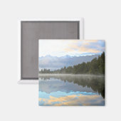 Early Morning Reflections Landschaft Magnet (Vorderseite/Rückseite)