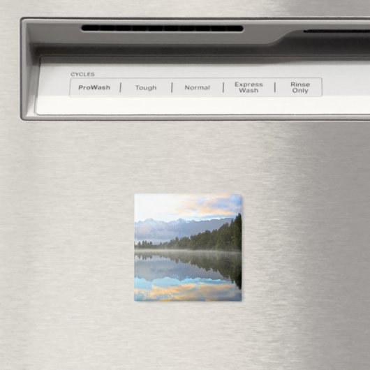 Early Morning Reflections Landschaft Magnet (In Situ (Geschirrspüler))