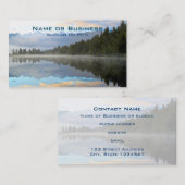 Early Morning Reflections Landschaft Visitenkarte (Vorne/Hinten)