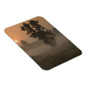 Early morning, rising sun and ground fog magnet (Rechte Seite)