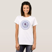 Early Music Manuscript-Blume T-Shirt (Vorne ganz)