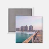 Early Navarre Beach Florida Fischen Magnet (Vorderseite/Rückseite)