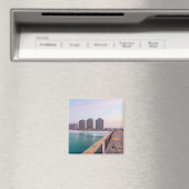 Early Navarre Beach Florida Fischen Magnet (In Situ (Geschirrspüler))