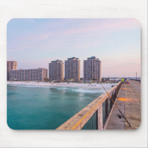 Early Navarre Beach Florida Fischen Mousepad