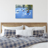 Early nowDarley Park Derby Leinwanddruck (Insitu (Schlafzimmer))