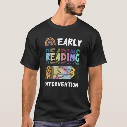 Early Reading Intervention Reading Intervention Li T-Shirt (Vorderseite)