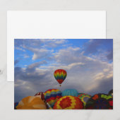 Early Riser Ballon - Einladungen (Vorne/Hinten)
