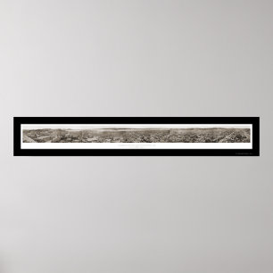 Early San Francisco Foto 1877 Poster