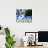 Early snow Darley Park Poster (Heimbüro)