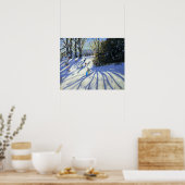 Early snow Darley Park Poster (Küche)