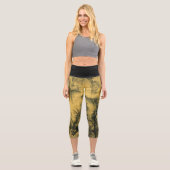 Early Spring & Guo Xi - Chinesische Kunst/Kaiserli Capri Leggings (Vorderseite)