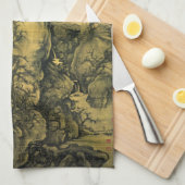 Early Spring & Guo Xi - Chinesische Kunst/Kaiserli Geschirrtuch (Viertel Falte)