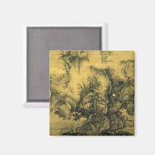 Early Spring & Guo Xi - Chinesische Kunst/kaiserli Magnet (Vorderseite/Rückseite)