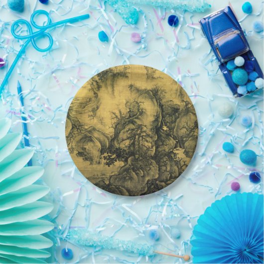 Early Spring & Guo Xi - Chinesische Kunst/kaiserli Pappteller (Party)