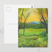 Early Springtime Art Postkarte (Vorne/Hinten)