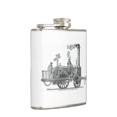 Early Steam Locomotive Flachmann (Rechts)