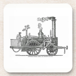 Early Steam Locomotive Getränkeuntersetzer