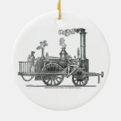 Early Steam Locomotive Keramikornament (Hinten)