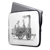 Early Steam Locomotive Laptopschutzhülle (Vorderseite Links)