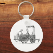 Early Steam Locomotive Schlüsselanhänger (Vorderseite)