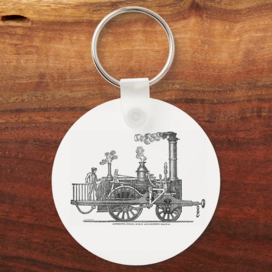 Early Steam Locomotive Schlüsselanhänger (Vorderseite)