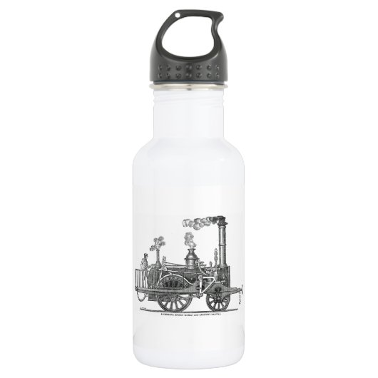 Early Steam Locomotive Trinkflasche (Vorderseite)