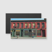 Early Sunday Morning Magnetkarte (Vorne/Hinten)