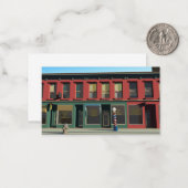 Early Sunday Morning Mitteilungskarte (Vorderseite/Rückseite Beispiel)