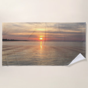 Early Sunset Beach Handtuch