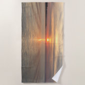 Early Sunset Beach Handtuch (Vorderseite)