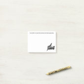 Early Warning System Journalist Post-it® Notizen (Auf Schreibtisch)