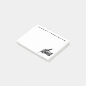Early Warning System Journalist Post-it® Notizen (angewinkelt)