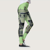 Early Wisconsin Motor Gas Motor Mechanischer Robot Leggings (Rechts)