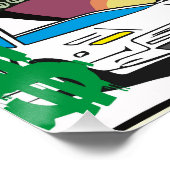 Earn. Spend. Party. (Wall Street Pop) Poster (Ecke)