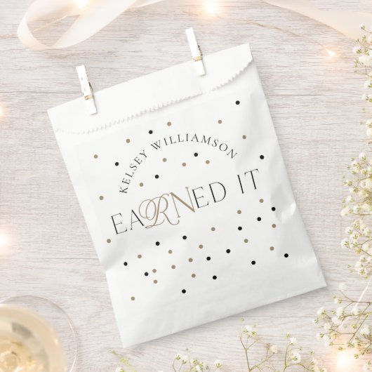 eaRNed IT Nursing School Abschluss Celebration Geschenktütchen (Ausgeschnitten)