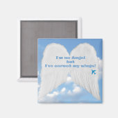 Earned Wings Magnet (Vorderseite/Rückseite)