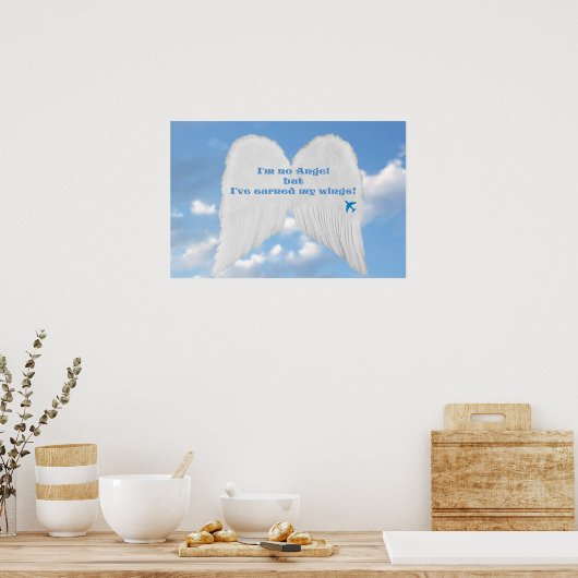 Earned Wings Poster (Küche)