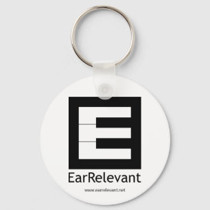 EarRelevant Button-Schlüsselanhänger Schlüsselanhänger