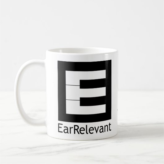 EarRelevante Kaffee-Tasse Kaffeetasse (Links)