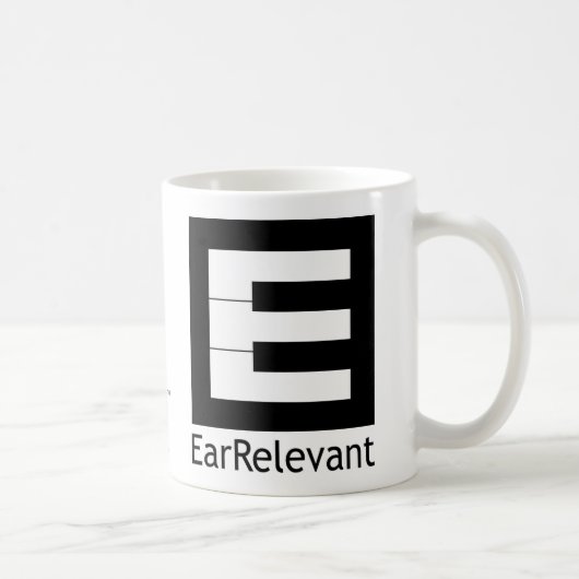 EarRelevante Kaffee-Tasse Kaffeetasse (Rechts)