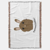 Earresistible Bunny Decke (Vorderseite Vertikal)