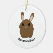 Earresistible Bunny Keramik Ornament (Links)