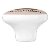 Earresistible Bunny Keramikknauf (Seitenansicht)