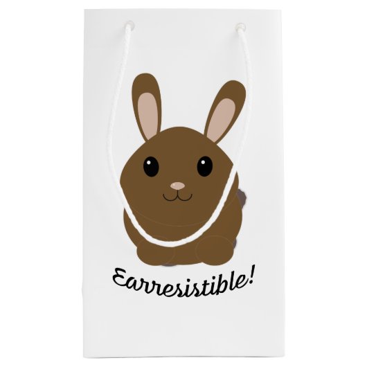 Earresistible Bunny Kleine Geschenktüte (Rückseite)