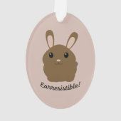 Earresistible Bunny Ornament (Rückseite)