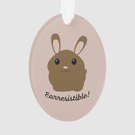 Earresistible Bunny Ornament (Rückseite)