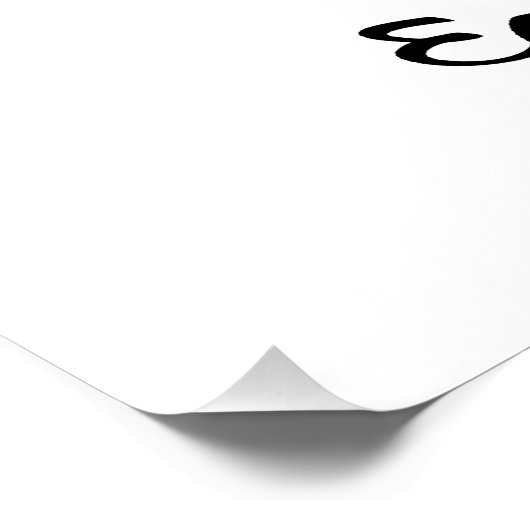 Earresistible Bunny Poster (Ecke)