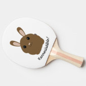 Earresistible Bunny Tischtennis Schläger (Seitenansicht)