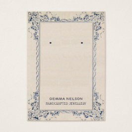 Earring Display Card ・ Vintage floral Social Media